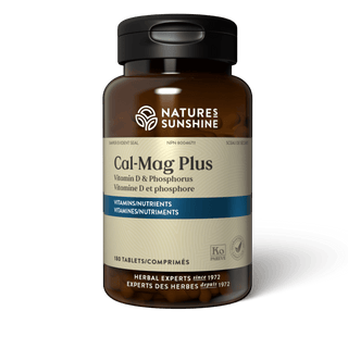 Nature's sunshine - cal-mag plus vit d - 180 tabs