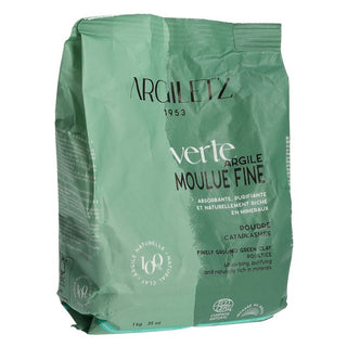 Argiletz - Finely ground green clay powder for poultice - 1 kg