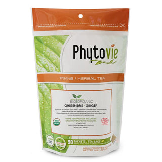 Phytovie - org. ginger herbal tea - 25 bags