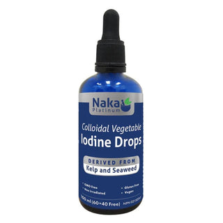 Naka - Platinum colloidal vegetable iodine drops - 100 ml