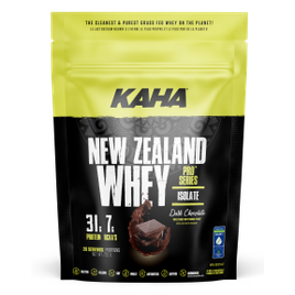 Kaha nutrition - new zealand whey pro series (isolate) chocolate - 720 g