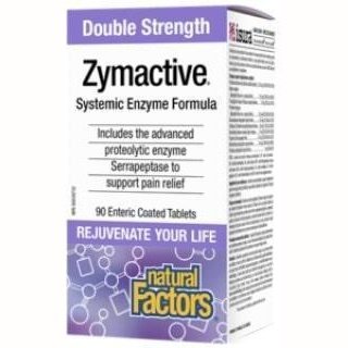 Natural factors - zymactive® double concentration - 90 tabs