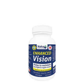 Naka - Platinum enhanced vision - 45 softgels