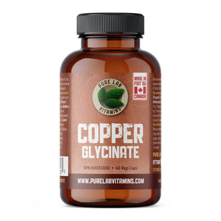Pure lab - copper glycinate 60vcap.