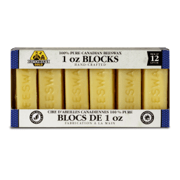 Dutchman's gold - 100% canadian beeswax 1oz blocks 12 pack