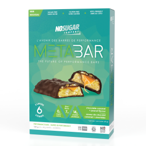 No sugar company - meta bar chocolate caramel peanut 4 pk