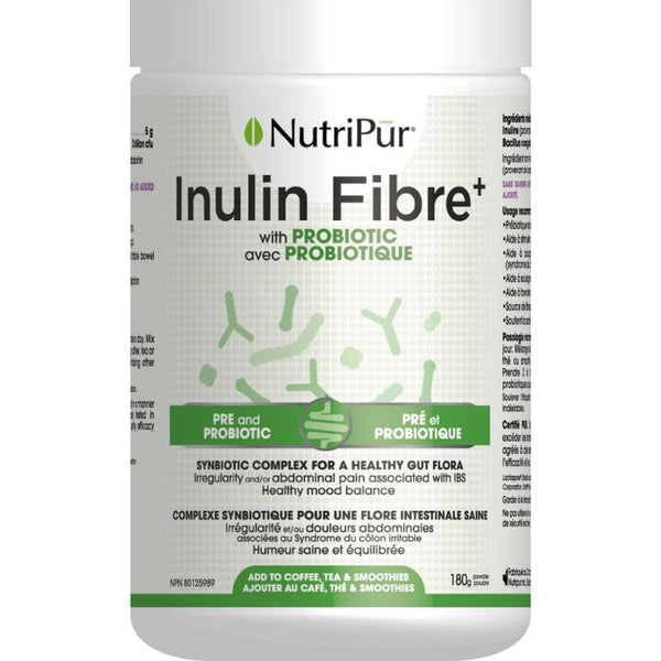 Nutripur Inulin Fiber+ with Probiotic, 180 g