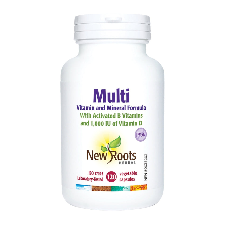 NEW ROOTS - MULTI 120 CAPS – Win in Health