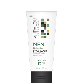 Andalou naturals - men refreshing face wash 178 ml