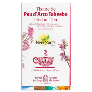 New roots - pau d’arco taheebo 20 tea bags