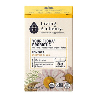 Living alchemy - Your flora probiotic comfort - 60 vcaps