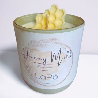 Lapō - honey milk candle