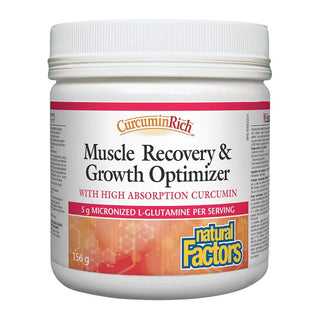 Natural factors - Curcuminrich muscle recovery & growth -156g