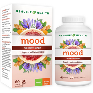 Genuine health - Mood (saffron & turmeric) - 60 caps