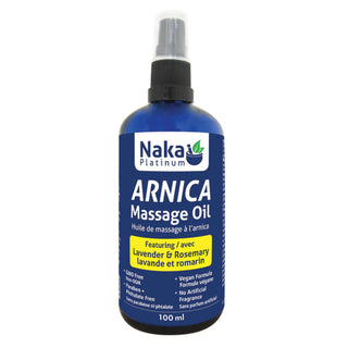 Naka - platinum arnica massage oil (spray) - 100 ml