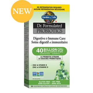 Dr. formulated - probiotic digestive and immune care 40b - 30 caps