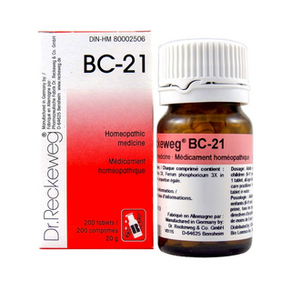 Dr. reckeweg 
- bc-21 20g - 200 tabs