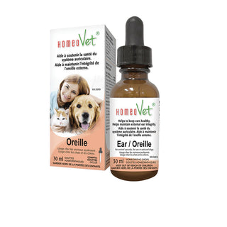 Homeovet - Ear drops : cats & dogs - 30 ml