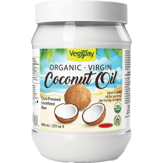Vegiday - organic coconut virgin oil - 800 ml