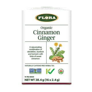 Flora - cinnamon ginger tea 16 bags