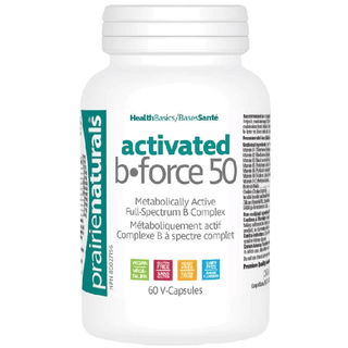 Prairie naturals - Activated b-Force 50 - 60 vcaps