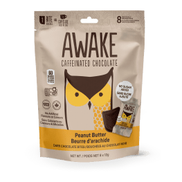 Awake chocolate - dark chocolate & peanut butter 8 x 96 g