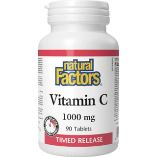 Natural factors - Vitamin c 1000 mg, time release - 90 tabs