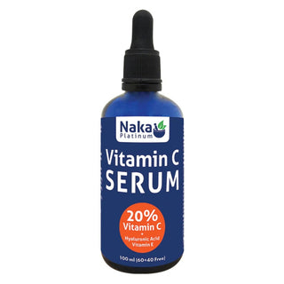 Naka - Vitamin c serum + hyaluronic vitamin e - 100ml
