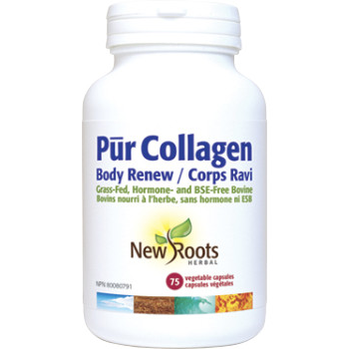 New roots herbal Pure Collagen Body Renew, 500 mg · 75 vegetarian capsules