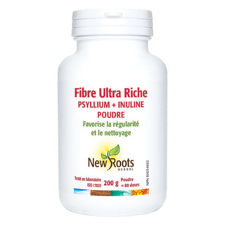 New roots - fiber ultra rich psyllium + inulin powder - 200g