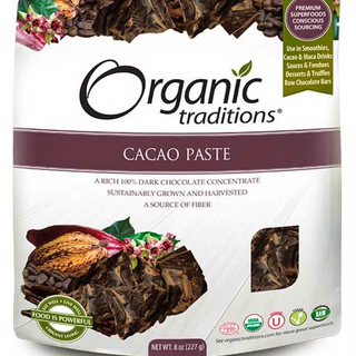 Organic traditions - cocao paste - 454 g