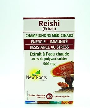 New roots - Reishi (hot water extract) 500 mg - 60 vcaps