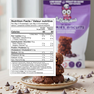 Délices sublimes - Widelicious | chocolate sunflower cookie mix | 1g sugar, vegan & high protein