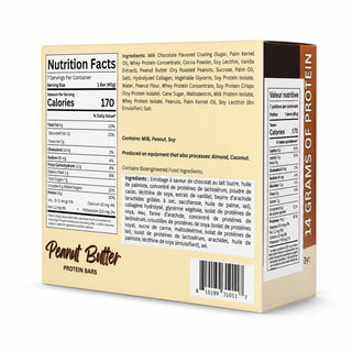 Health wise - Layered peanut butter bar 7 bars