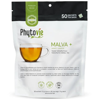 Phytovie - Malva+ (laxative) herbal tea - 50 tea bags
