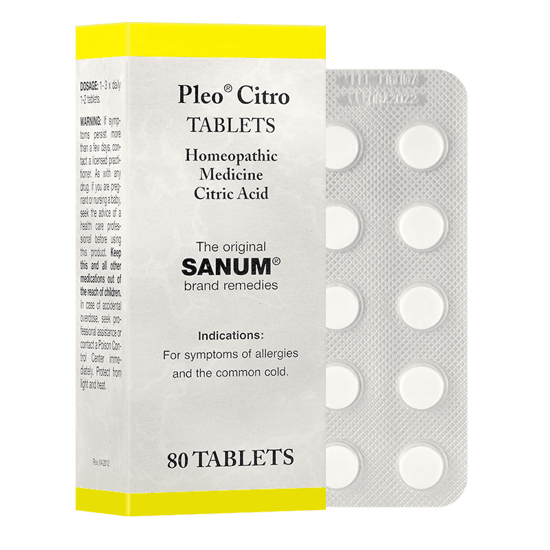 Biomed - Sanum pleo-Citro (citrokehl) - 80 tabs – Win in Health