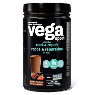 Vega sport - rest & repair / chocolate strawberry - 426g