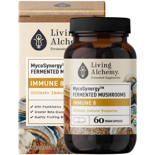 Living alchemy MycoSynergy Immunity 8, 60 vegetarian capsules