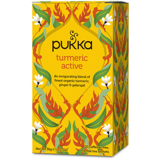 Pukka tea organic turmeric active 4 x 20bg