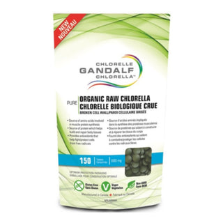 gandalf - organic raw chlorella - 150 tabs