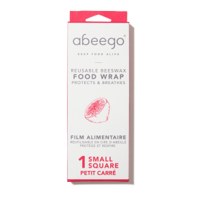 Abeego - small square (1) beeswax wrap 8 x 1ct