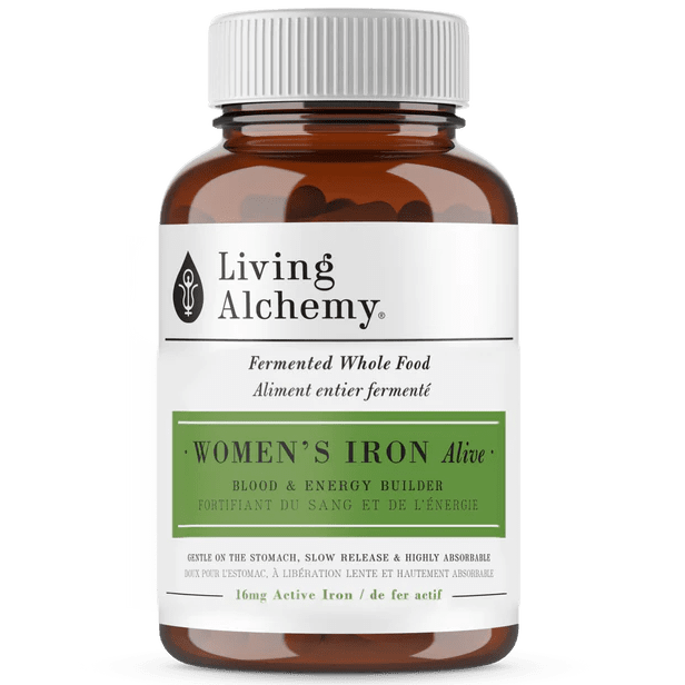 Living alchemy - womens iron alive - 60 caps
