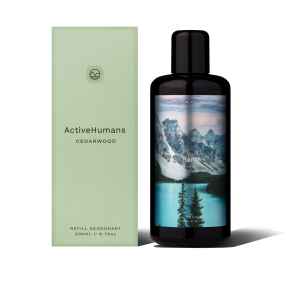 Active humans - natural deodorant cedarwood refill 200 ml