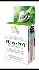 Kmh touches - flosspot refills 2 pk