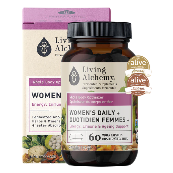 Living alchemy Women's Daily(+), 60 vegetarian capsules