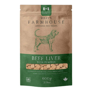 Foley dog treat co - Whole dog beef liver treats gf - 600 g