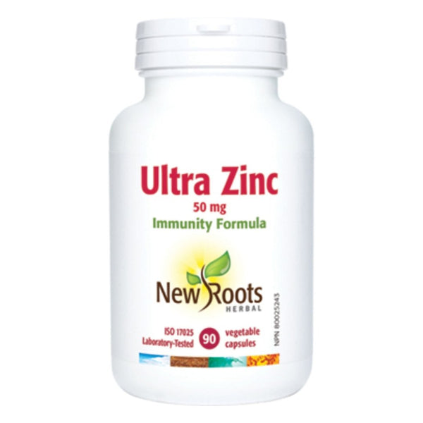 New roots herbal Ultra Zinc, 50 mg · 90 vegetable capsules