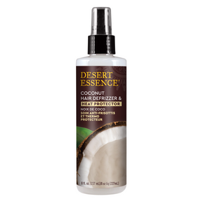 Desert essence - coconut hair defrizzer & heat protector spray 237 ml