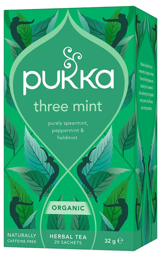 Pukka tea - Organic three mint 32 g- 20 bags