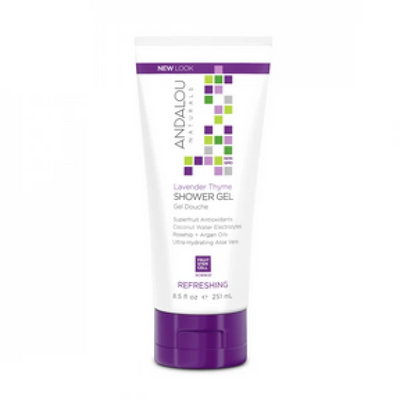 Andalou naturals - lavender thyme refreshing shower gel 251 ml